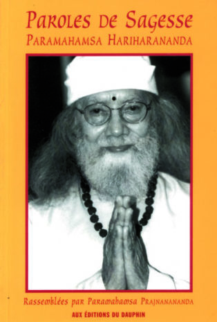 Couverture du livre Paroles de sagesse de Paramahamsa Hariharananda