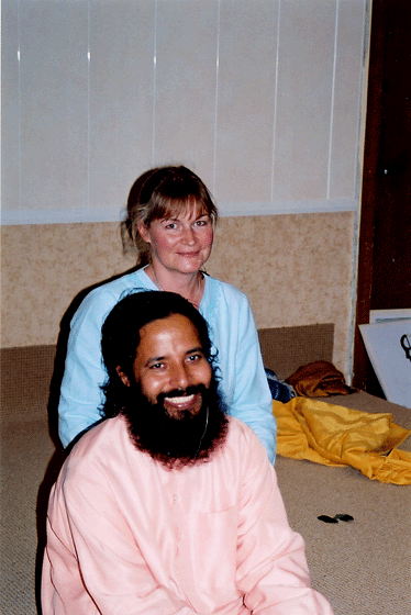 Paramahamsa Prajnanananda au programme de Kriya Yoga d'octobre 2003
