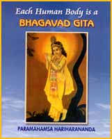 Couverture du livre Each human body is Bhagavad Gita de Paramahamsa Hariharananda
